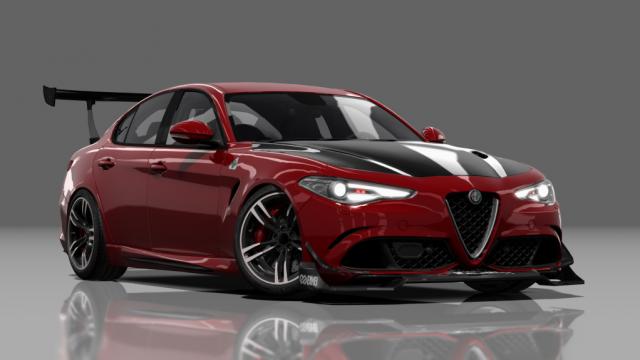Alfa Romeo Giulia MadZ для Assetto Corsa