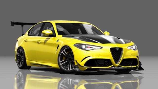 Alfa Romeo Giulia MadZ для Assetto Corsa
