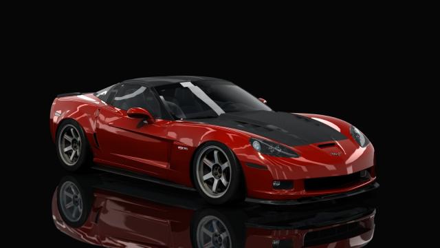 Chevrolet Corvette C6 Z06 Freshkiicks PUSHIN P TUNED for Assetto Corsa
