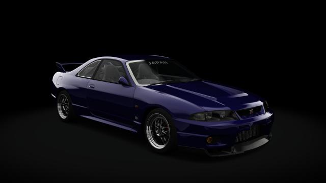 Nissan Skyline GT-R R33 (FLAT Racing) для Assetto Corsa
