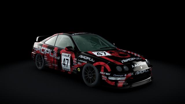 BTCC 2000 Honda integra type r для Assetto Corsa