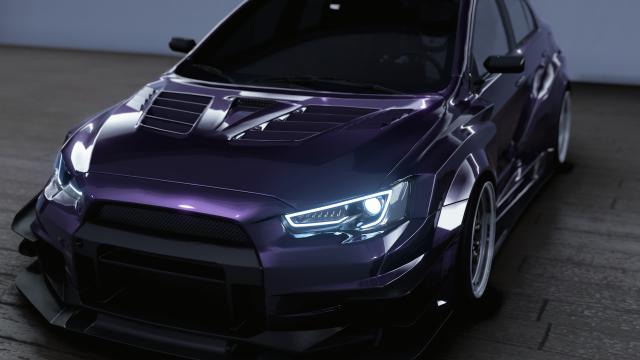 Mitsubishi Lancer Evolution X Varis | Prvvy x MLGz