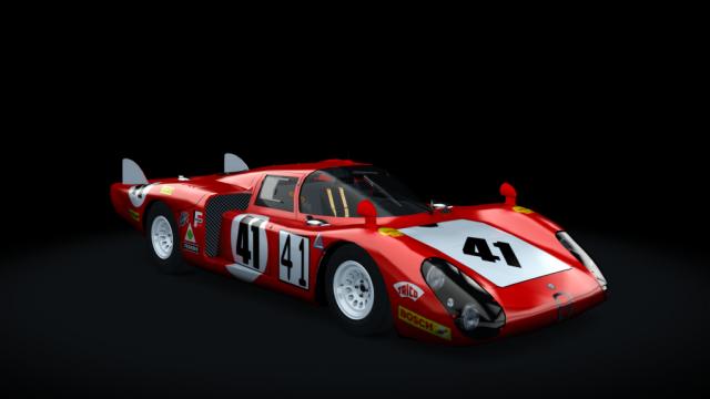 Alfa Romeo T33-2 Longtail for Assetto Corsa