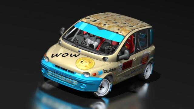 Fiat Multipla 16v Gr.N для Assetto Corsa