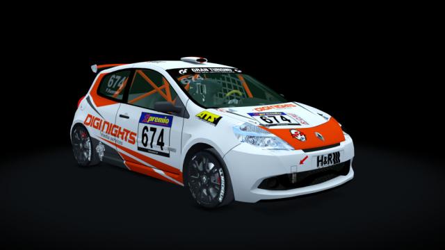 Renault Clio Cup 197 для Assetto Corsa