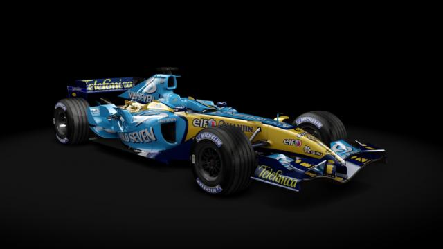 VRC 2005 Renault R25 для Assetto Corsa