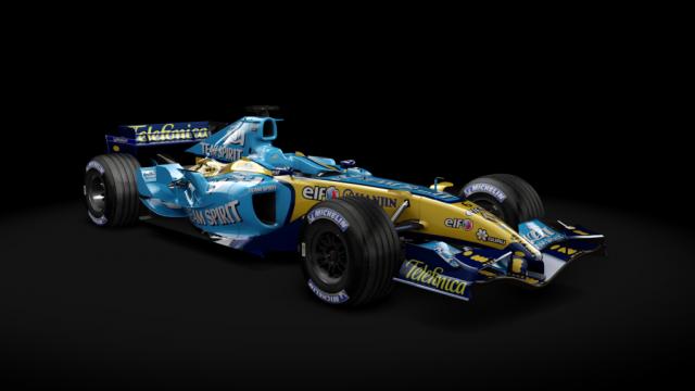 VRC 2005 Renault R25 для Assetto Corsa
