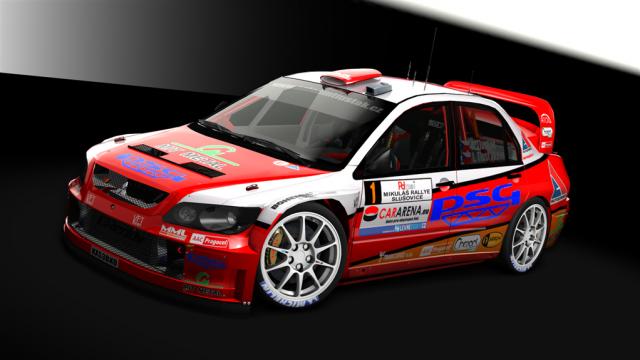 Mitsubishi Lancer EVO WRC05 для Assetto Corsa