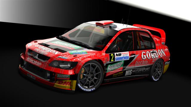 Mitsubishi Lancer EVO WRC05 для Assetto Corsa