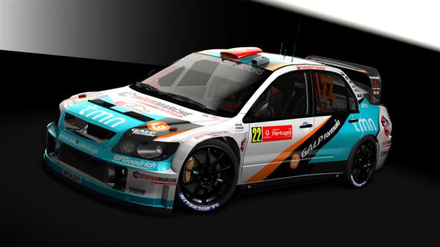 Mitsubishi Lancer EVO WRC05 для Assetto Corsa