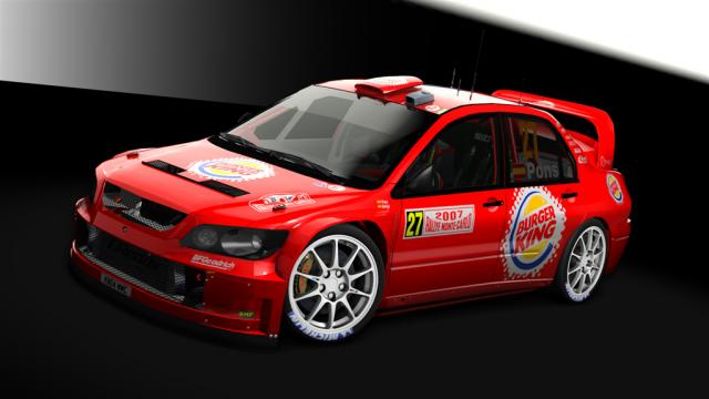 Mitsubishi Lancer EVO WRC05 для Assetto Corsa