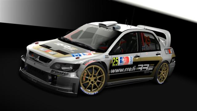 Mitsubishi Lancer EVO WRC05 для Assetto Corsa