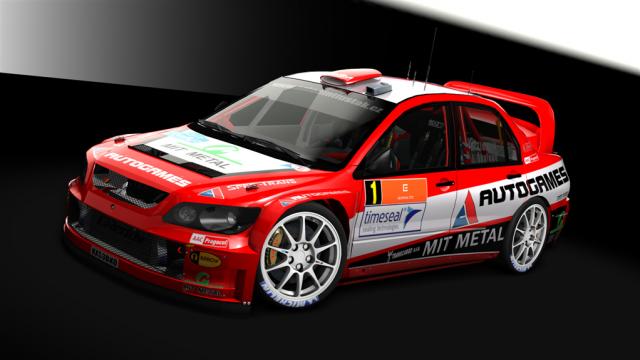Mitsubishi Lancer EVO WRC05 для Assetto Corsa
