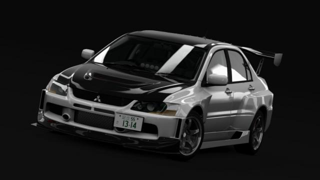 Mitsubishi Lancer GSR Evolution IX Stage 2.5 RK для Assetto Corsa