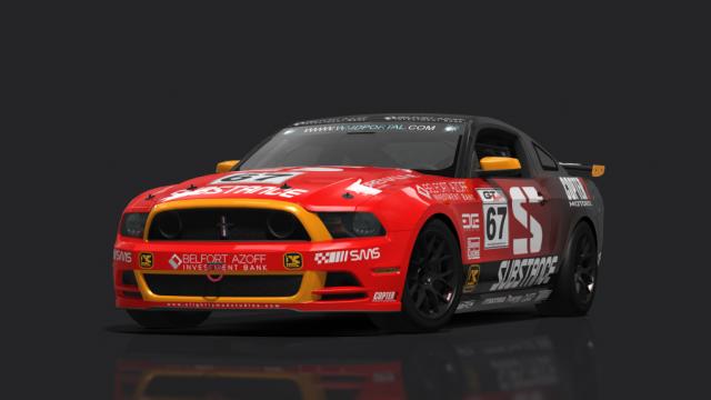 Ford Mustang Boss 302 GT4 для Assetto Corsa