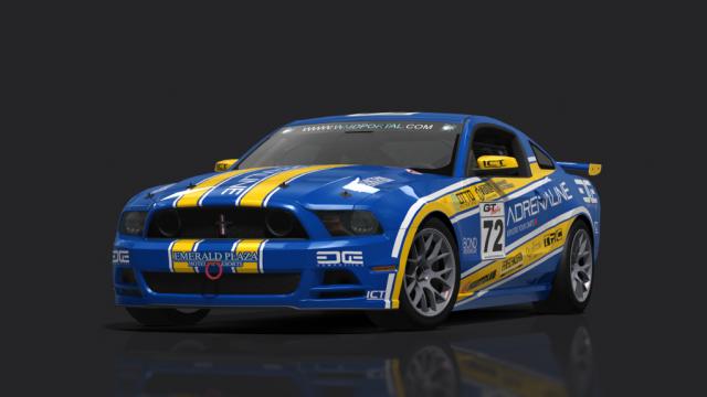 Ford Mustang Boss 302 GT4 для Assetto Corsa