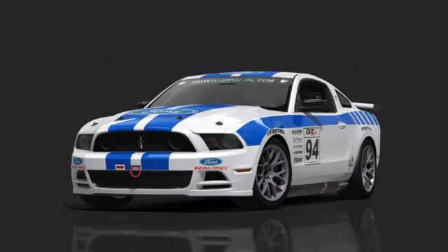 Ford Mustang Boss 302 GT4 для Assetto Corsa