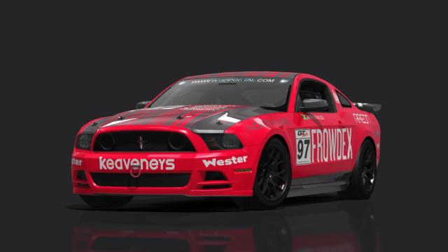 Ford Mustang Boss 302 GT4 для Assetto Corsa