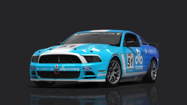 Ford Mustang Boss 302 GT4 для Assetto Corsa