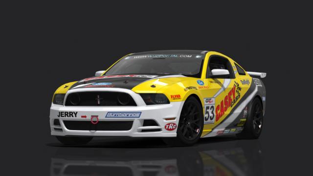 Ford Mustang Boss 302 GT4 для Assetto Corsa
