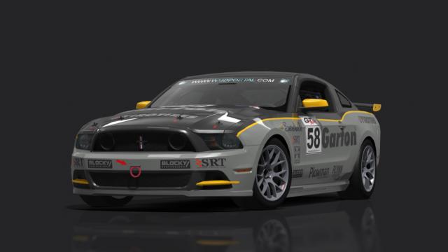 Ford Mustang Boss 302 GT4 для Assetto Corsa