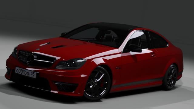 Mercedes-Benz C 63 AMG Coupe для Assetto Corsa