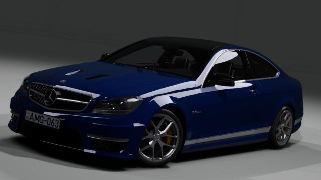 Mercedes-Benz C 63 AMG Coupe для Assetto Corsa