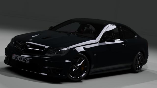 Mercedes-Benz C 63 AMG Coupe для Assetto Corsa