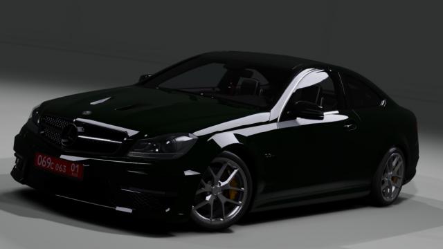 Mercedes-Benz C 63 AMG Coupe для Assetto Corsa