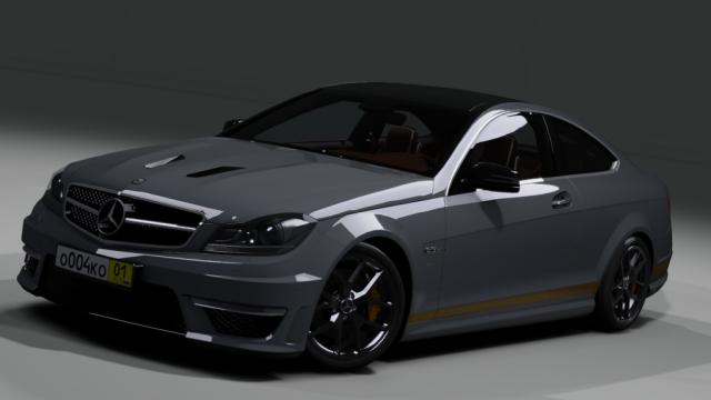 Mercedes-Benz C 63 AMG Coupe для Assetto Corsa
