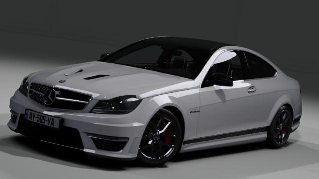 Mercedes-Benz C 63 AMG Coupe для Assetto Corsa