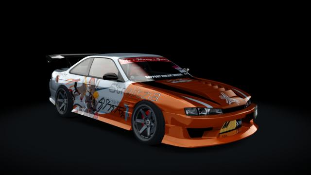 Nissan Silvia S14A CB GARAGE’S для Assetto Corsa
