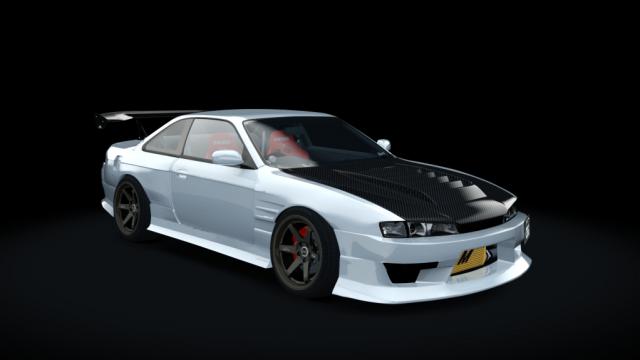 Nissan Silvia S14A CB GARAGE’S для Assetto Corsa