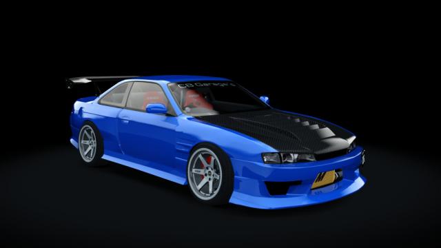 Nissan Silvia S14A CB GARAGE’S для Assetto Corsa