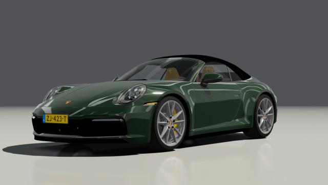 Porsche 992 4S Cabriolet 2020 cwroof