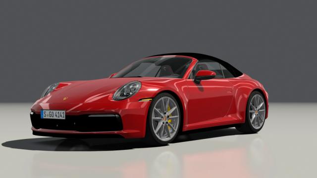 Porsche 992 4S Cabriolet 2020 cwroof for Assetto Corsa