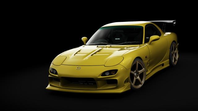 Mazda RX-7 INGS N-SPEC для Assetto Corsa