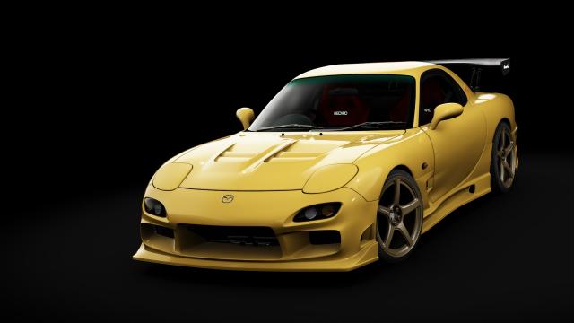 Mazda RX-7 INGS N-SPEC для Assetto Corsa
