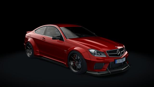 Mercedes-Benz C63 AMG Black Series S1 for Assetto Corsa