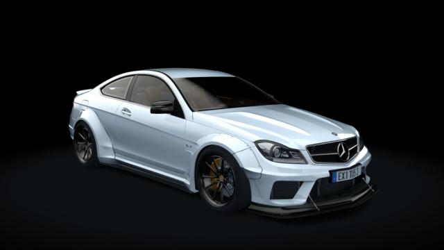 Mercedes-Benz C63 AMG Black Series S1 for Assetto Corsa