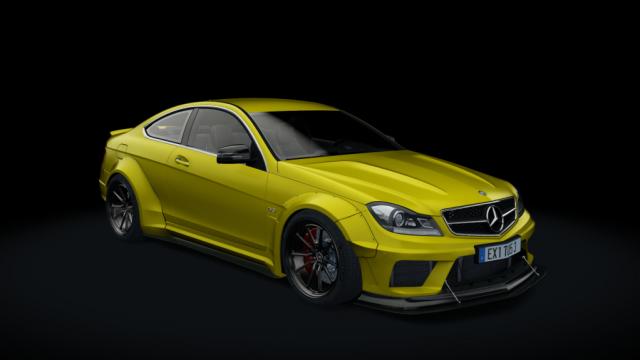 Mercedes-Benz C63 AMG Black Series S1 for Assetto Corsa