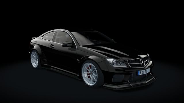 Mercedes-Benz C63 AMG Black Series S1 for Assetto Corsa