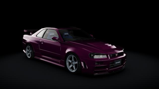 Nissan Skyline GT-R Strider.Sp Remix Type-II (RAYS LMGT4) для Assetto Corsa