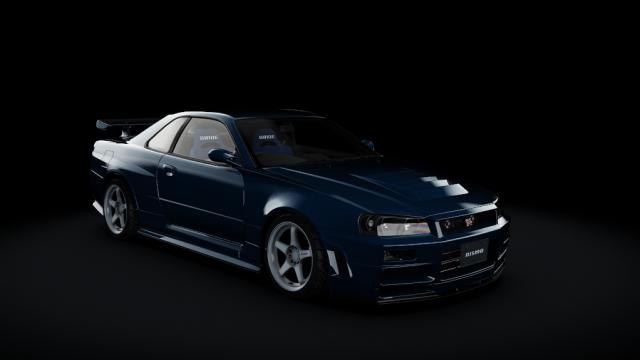 Nissan Skyline GT-R Strider.Sp Remix Type-II (RAYS LMGT4) для Assetto Corsa