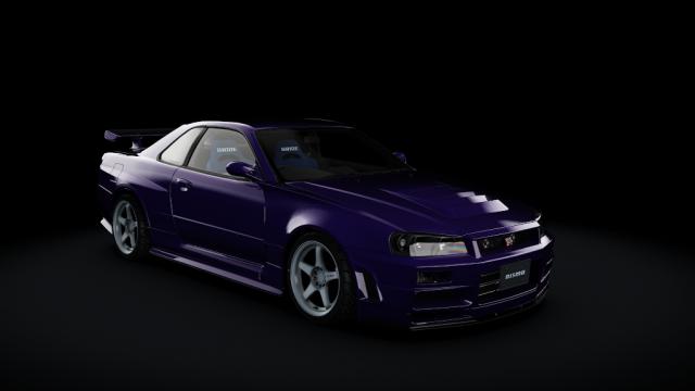 Nissan Skyline GT-R Strider.Sp Remix Type-II (RAYS LMGT4) для Assetto Corsa