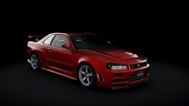 Nissan Skyline GT-R Strider.Sp Remix Type-II (RAYS LMGT4) для Assetto Corsa