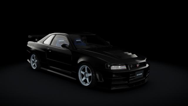 Nissan Skyline GT-R Strider.Sp Remix Type-II (RAYS LMGT4) для Assetto Corsa