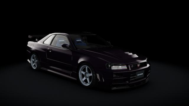 Nissan Skyline GT-R Strider.Sp Remix Type-II (RAYS LMGT4) для Assetto Corsa