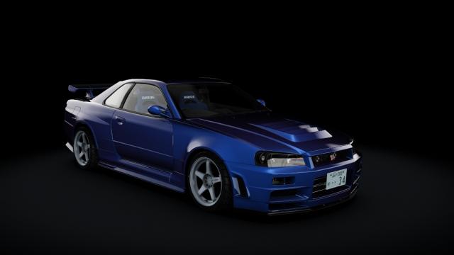Nissan Skyline GT-R Strider.Sp Remix Type-II (RAYS LMGT4) для Assetto Corsa