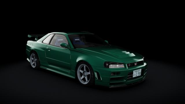 Nissan Skyline GT-R Strider.Sp Remix Type-II (RAYS LMGT4) для Assetto Corsa